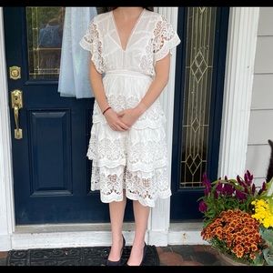 Farm Rio Richelieu Midi Dress - size small